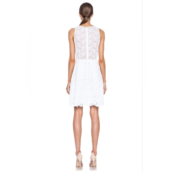 Nina Ricci Lace Crochet Knit Dress Size 2 Nwt - Picture 4 of 9